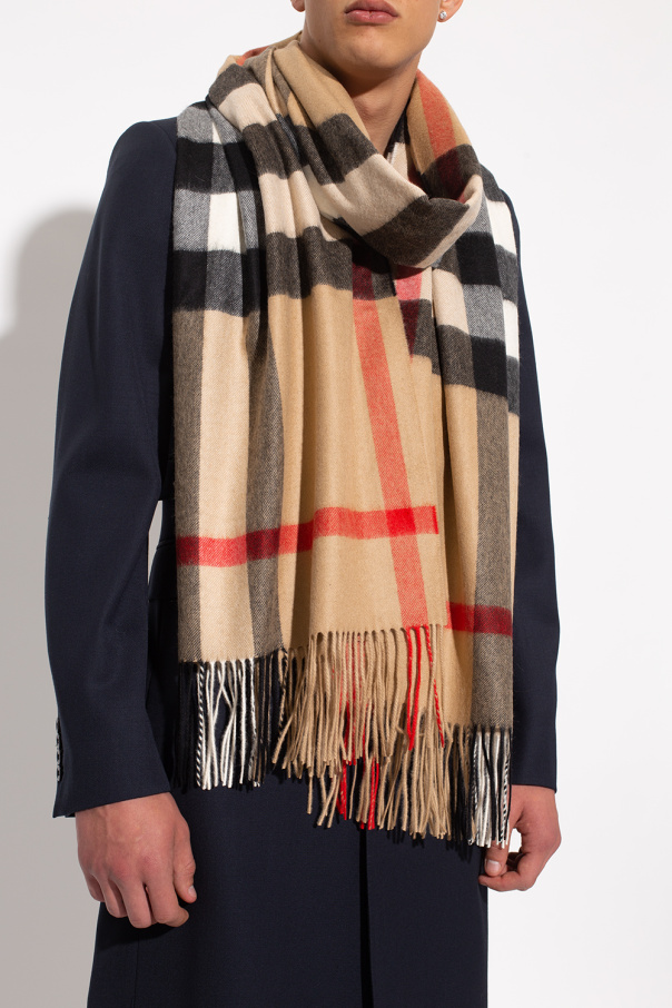 Burberry 100 cashmere scarf 3d best sale